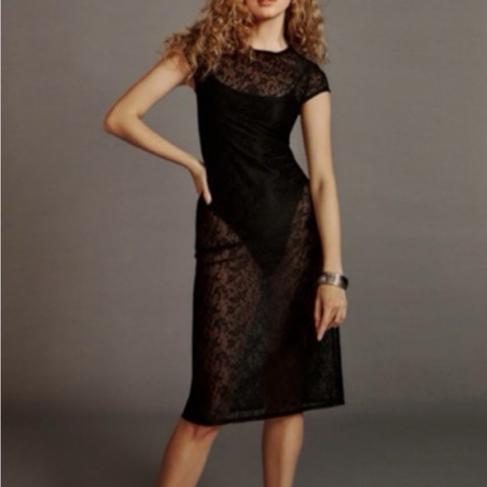 Reformation Declan Knit Midi Dress